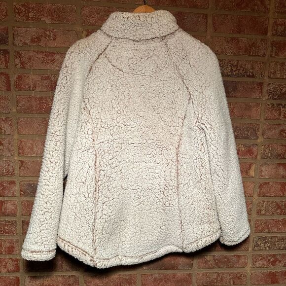 STOIC Quarter Zip Sherpa Pullover Sweatshirt size large - Picture 2 of 4